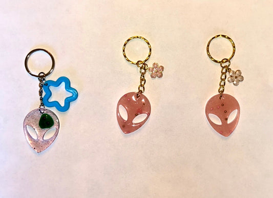 Galaxy Alien Keychains ✨👽
