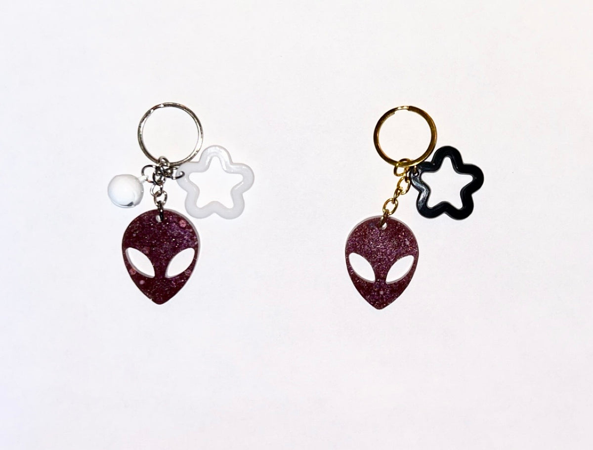 Galaxy Alien Keychains ✨👽
