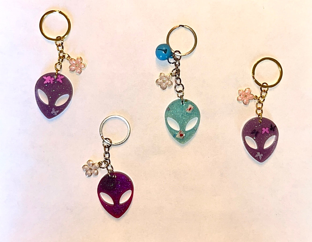 Galaxy Alien Keychains ✨👽
