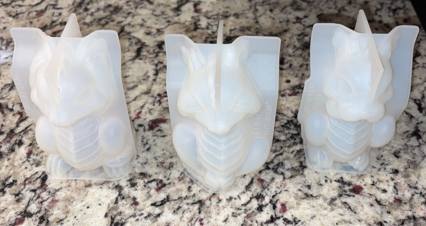 Dragon Mold  Hear See Speak No Evil