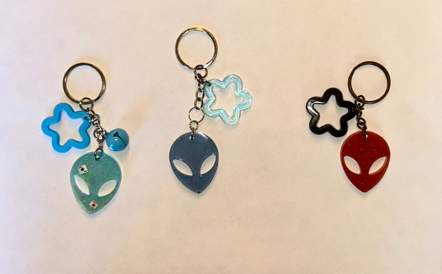 Galaxy Alien Keychains ✨👽